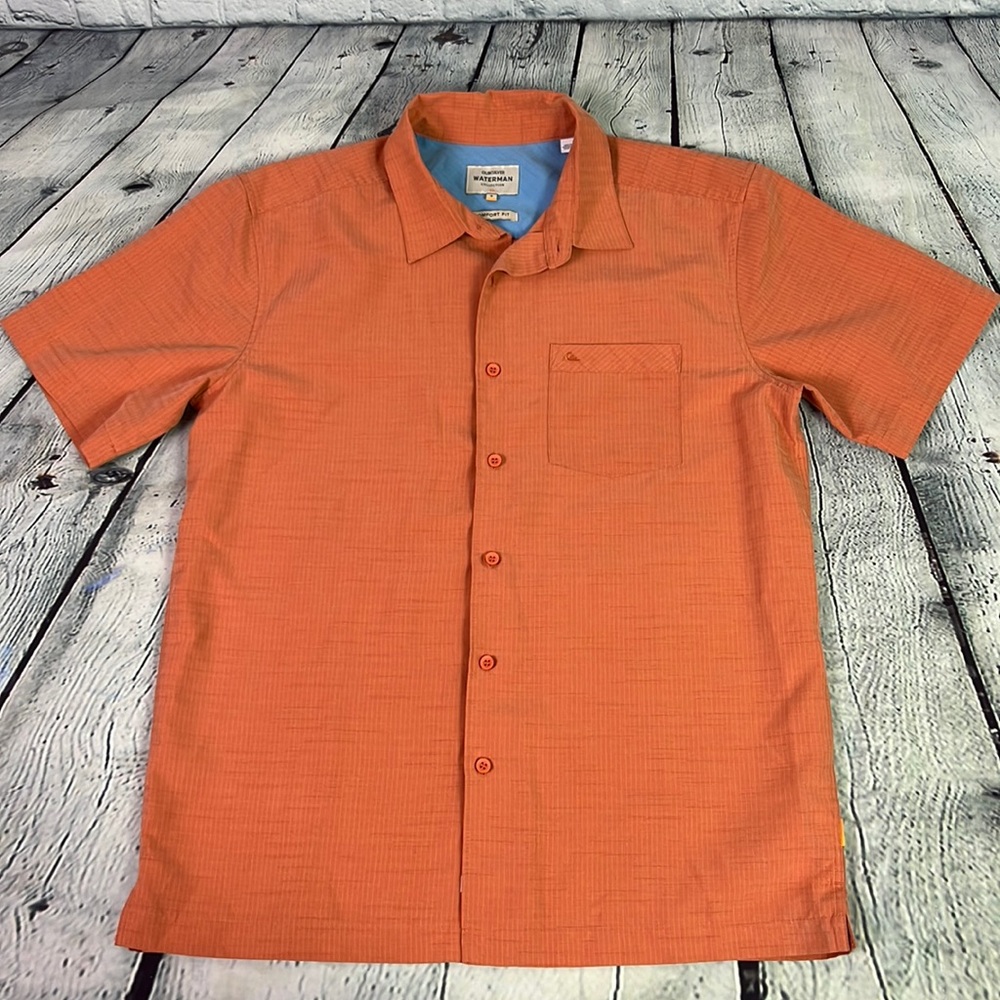 Men's Quiksilver Button Down Shirt Size Small